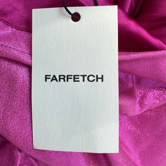 Dolce and Gabbana Metalic Ruched Mini Dress - Picture 5 of 5